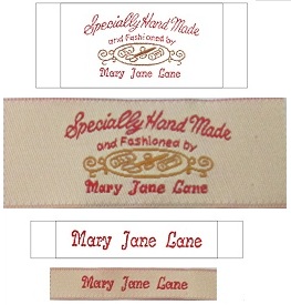 personalized clothing label